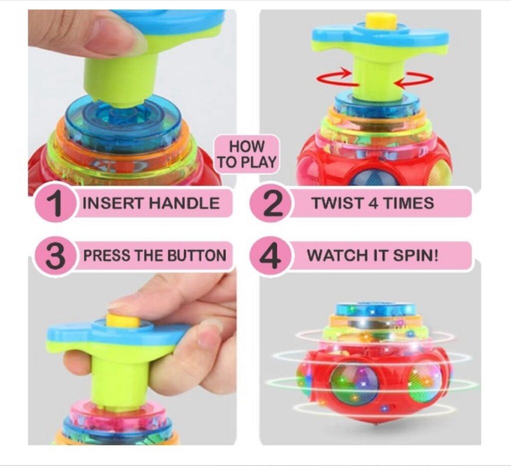 spinning toy for children